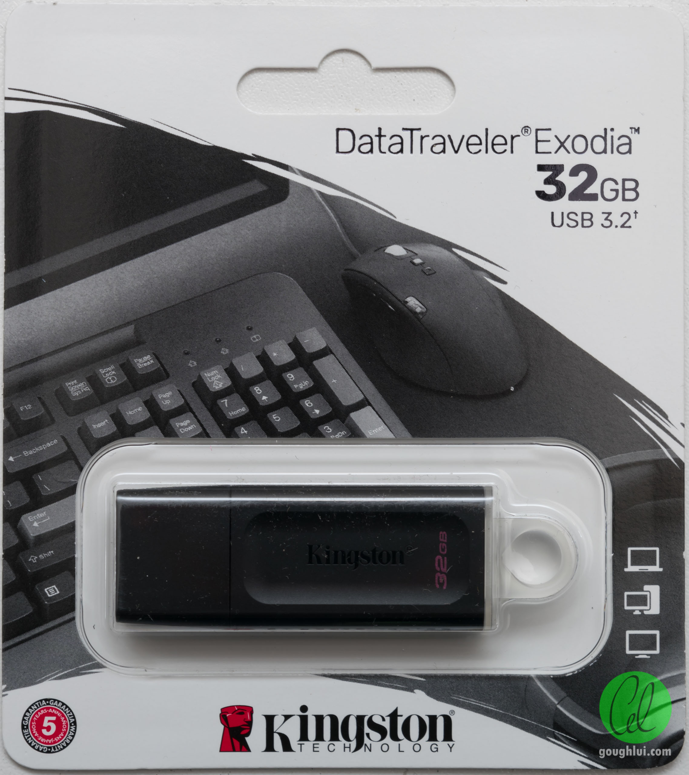 Kingston DataTraveler 32GB USB Flash Drive - Black