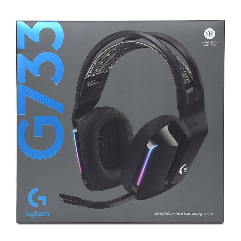 Logitech G733 Lightspeed Wireless Gaming Headset - Black
