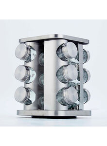 Spice Rack - Countertop - Silver