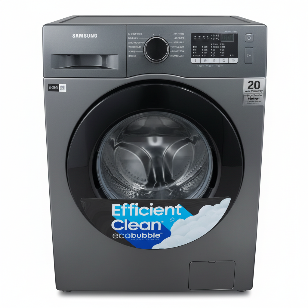 Samsung 8kg Front Loader Washing Machine - Ecobubble