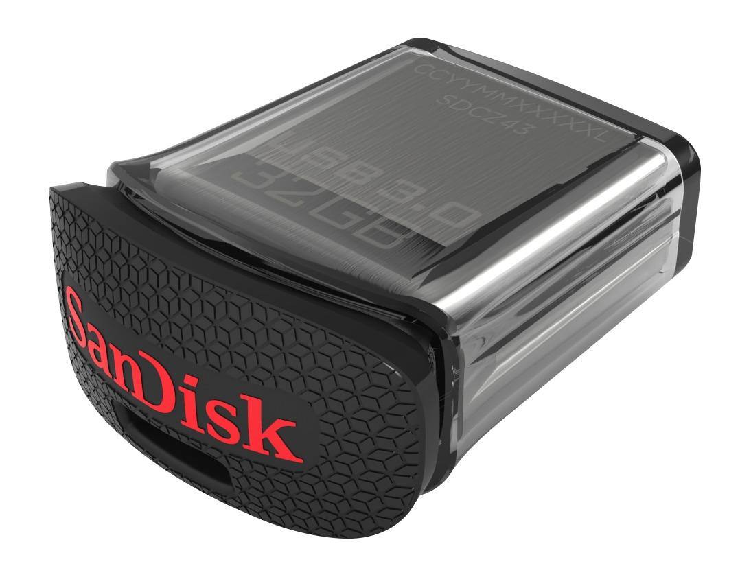 SanDisk Ultra Fit 32GB USB Flash Drive - Black