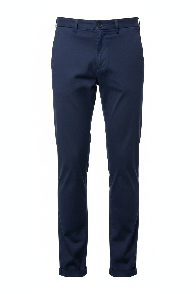 Men's Khaki Pants - Navy Blue