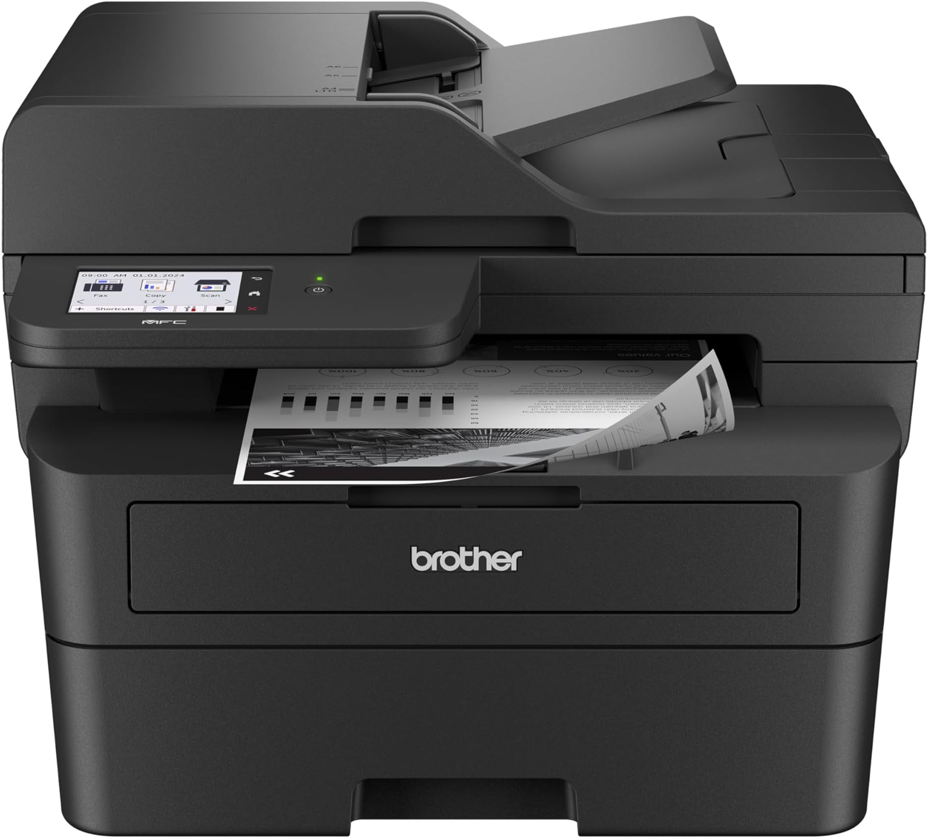 Brother MFC-L2710DW Laser Printer - Black