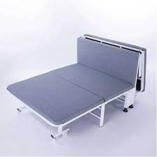 Foldable Bed – Portable Space-Saving Guest Bed with Mattress