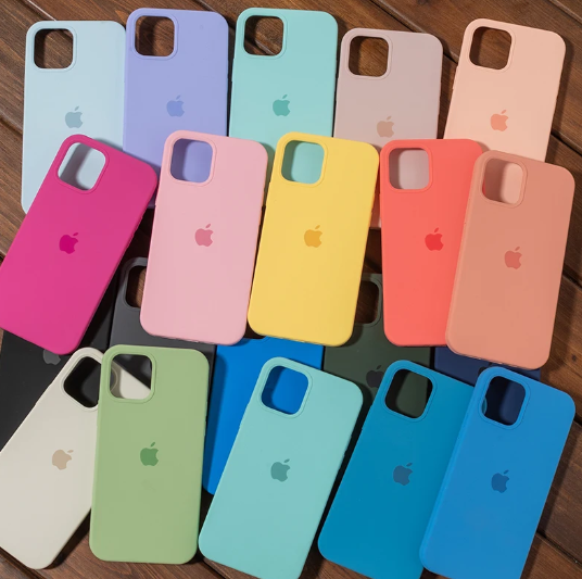 Original Official Silicone Cases For iPhone 13 15 14 11 12 Pro Max Case For Apple iPhone 11 14 15 13 12 Pro 7 8 SE 2020 Case