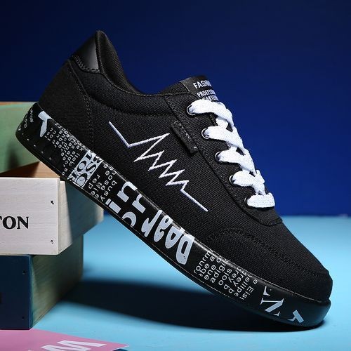 Sneakers Ladies Lace-up Casual Shoes Breathable Walking Canvas Shoes