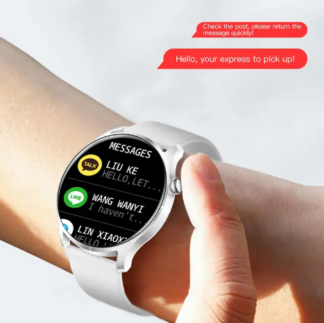 Smart Watch Men Custom Dial Full Touch Screen Fitness Tracker