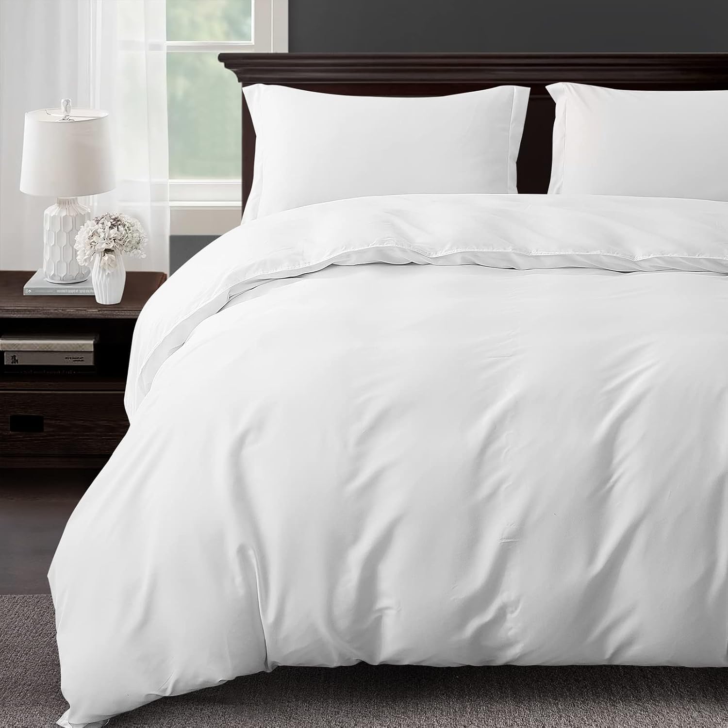 Duvet Cover - King - White