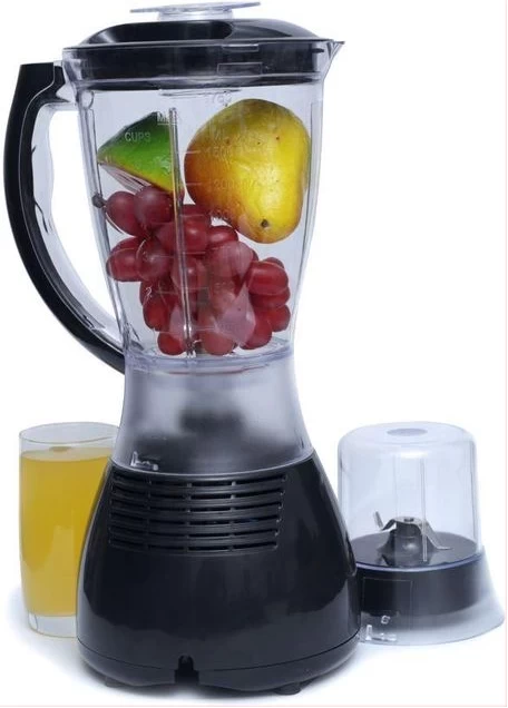 Pixel 1.5 Litres Jar Blender, 2 In1 Double – Black