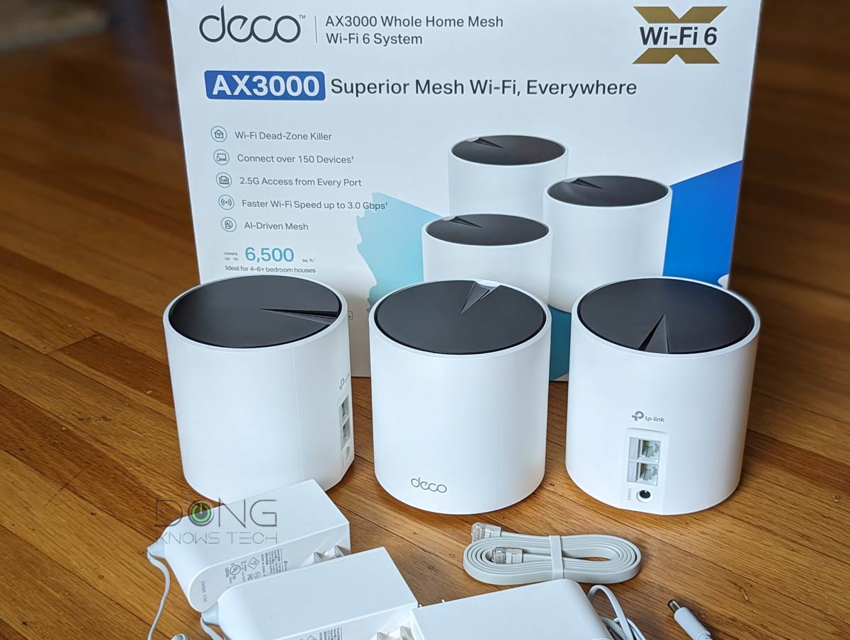 TP-Link Deco X55 AX3000 Mesh Wi-Fi System - White