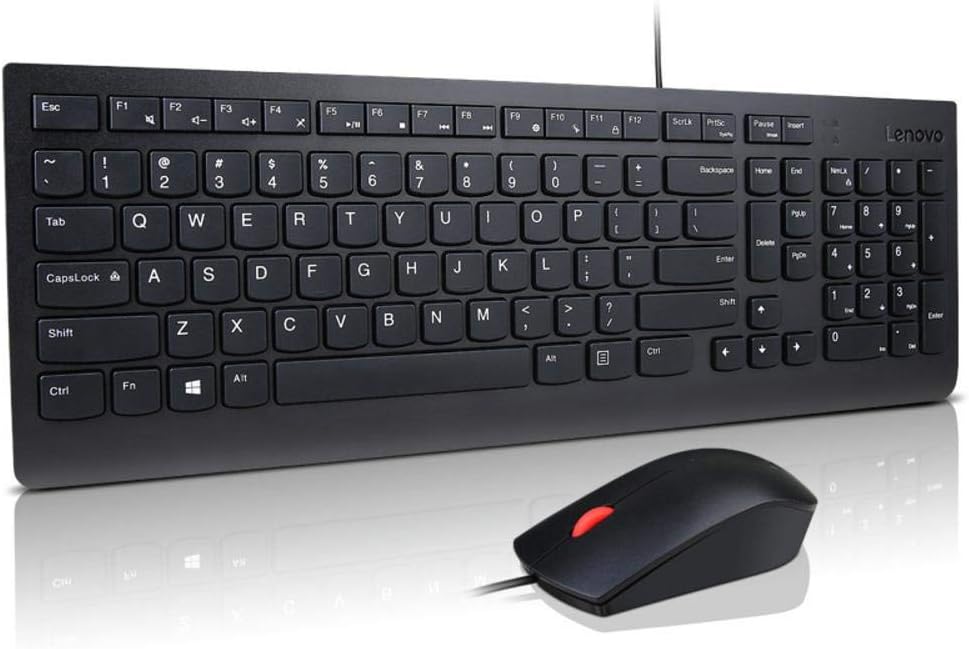 Lenovo Wired Keyboard - Black