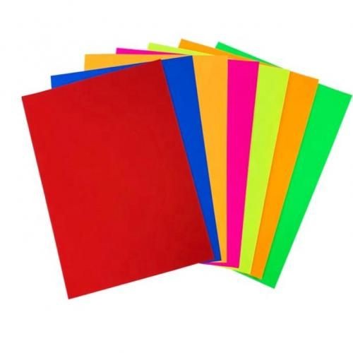 Multi colors 12pcs A1 Florescent Paper